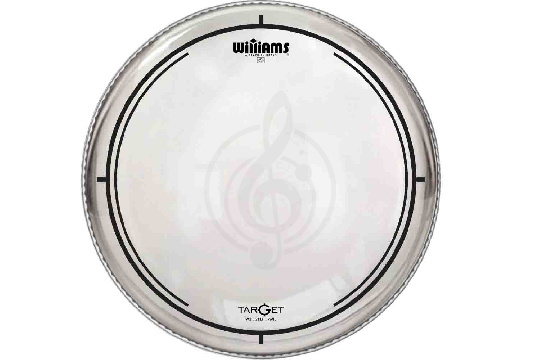 Williams W2-7MIL-18 Target Series Clear - Пластик для бас-барабана 18", прозрачный - фото 1 Пластик для бочки Williams W2-7MIL-18 Target Series Clear - Пластик для бас-барабана 18", прозрачный - фото 1