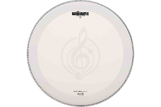 Пластик для бочки Williams WC1SC-10MIL-22 Density Silent Circle - Пластик для бас-барабана 22", с покрытием - фото