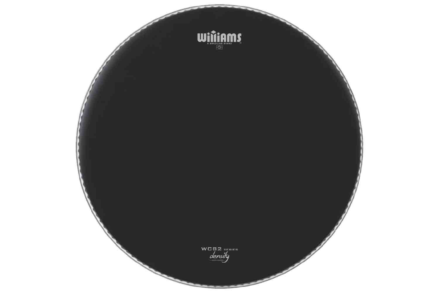 Пластик для томов Williams WCB2-10MIL-06 Density Black Series - Пластик для том-барабана 6", с покрытием, черный - фото 1