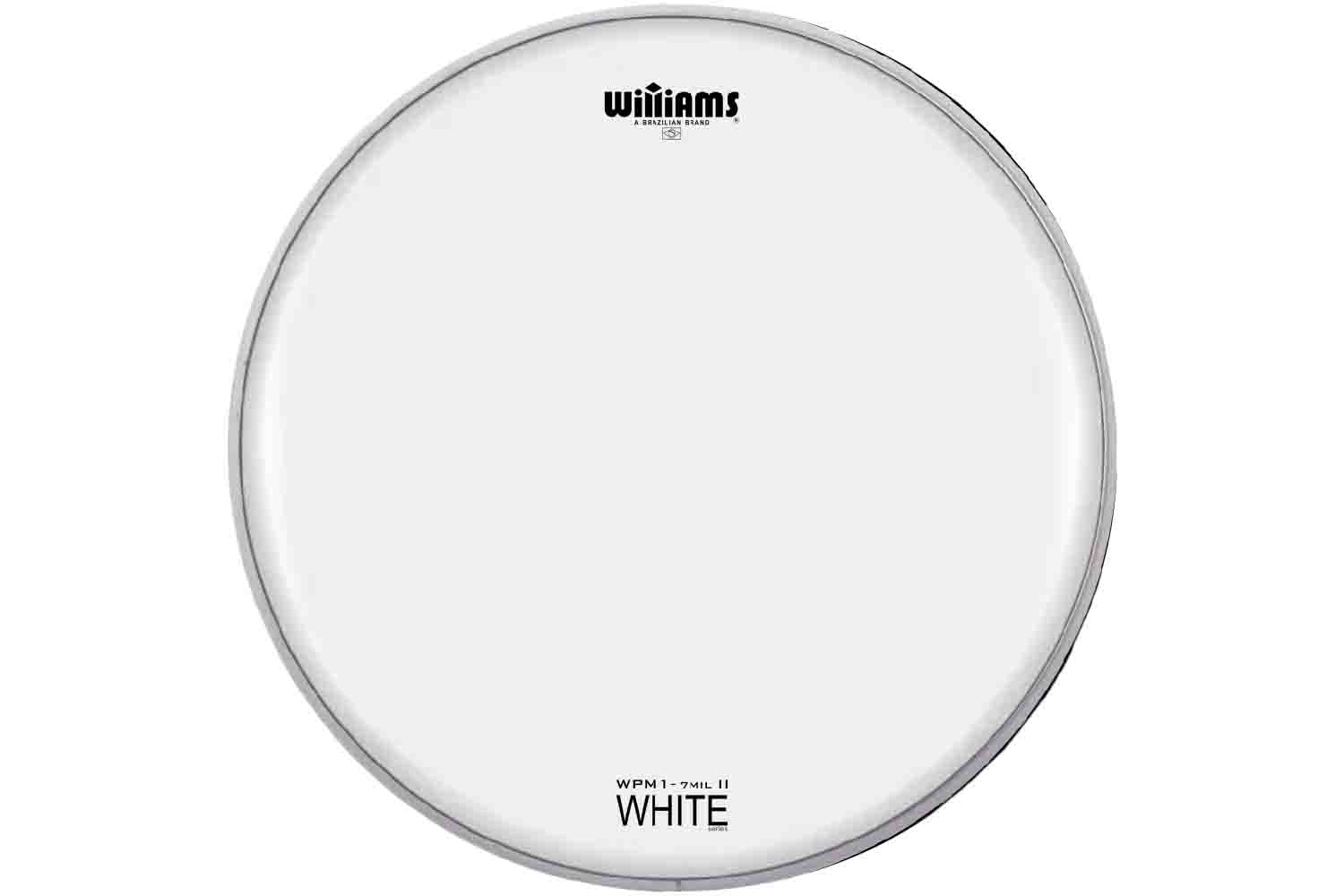 Пластик для бочки Williams WPM1-7MIL-18 Percussion Milk Series - Пластик для перкуссионных инструментов 18" - фото 1