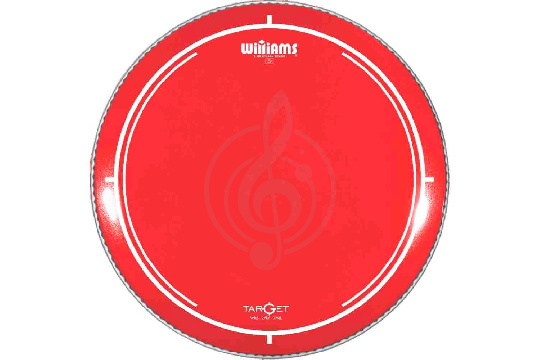 Williams WR2-7MIL-08 Target Series Red - Пластик для том-барабана 8", красный - фото 1 Пластик для томов Williams WR2-7MIL-08 Target Series Red - Пластик для том-барабана 8", красный - фото 1