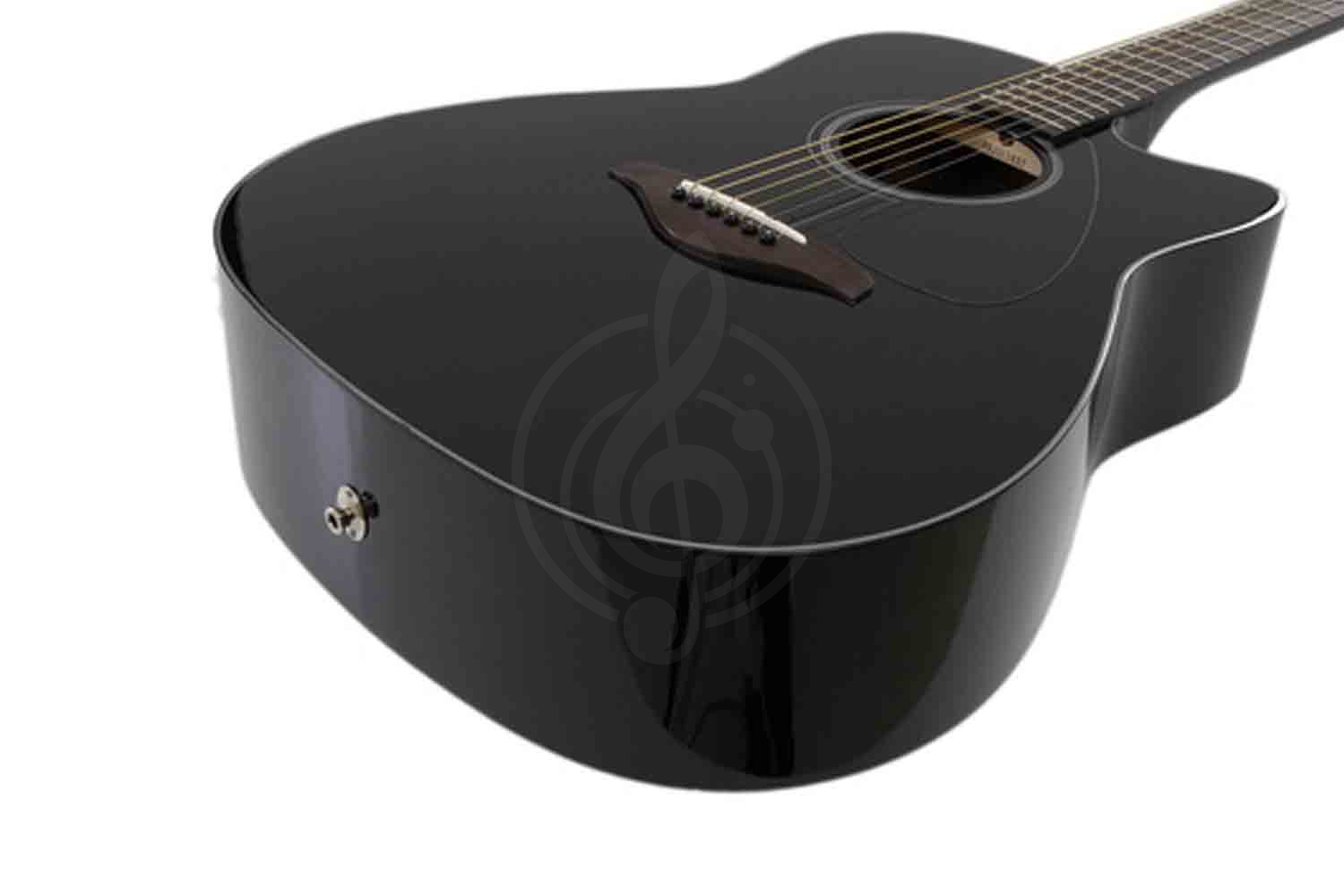Электроакустическая гитара YAMAHA FGX800BL - Акустическая гитара - фото 2