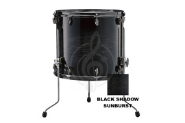 Yamaha LNF1413(BLSS) том напольный 14"х13", дуб, 8 слоёв, цвет BlackShadow Sunburst - фото 1