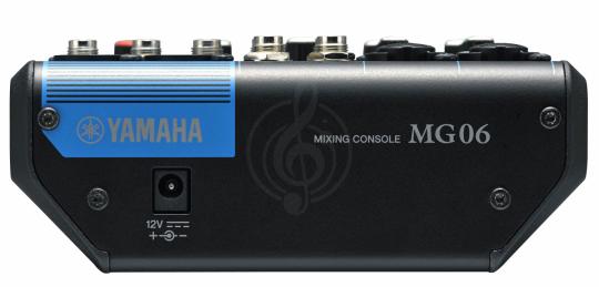 Аналоговый микшер Yamaha MG06 - Микшерный пульт - фото 3