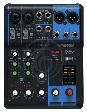 Аналоговый микшер Yamaha MG06 - Микшерный пульт - фото 1