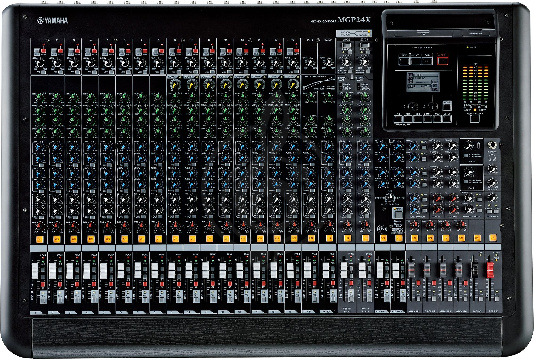 Аналоговый микшер Yamaha MGP24X 24-канальная микшерная консоль премиум-класса - фото