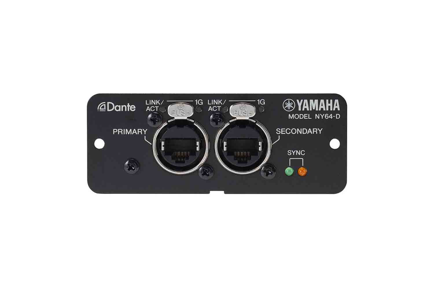 Цифровой микшер YAMAHA NY64-D - Карта расширения Dante - фото 1