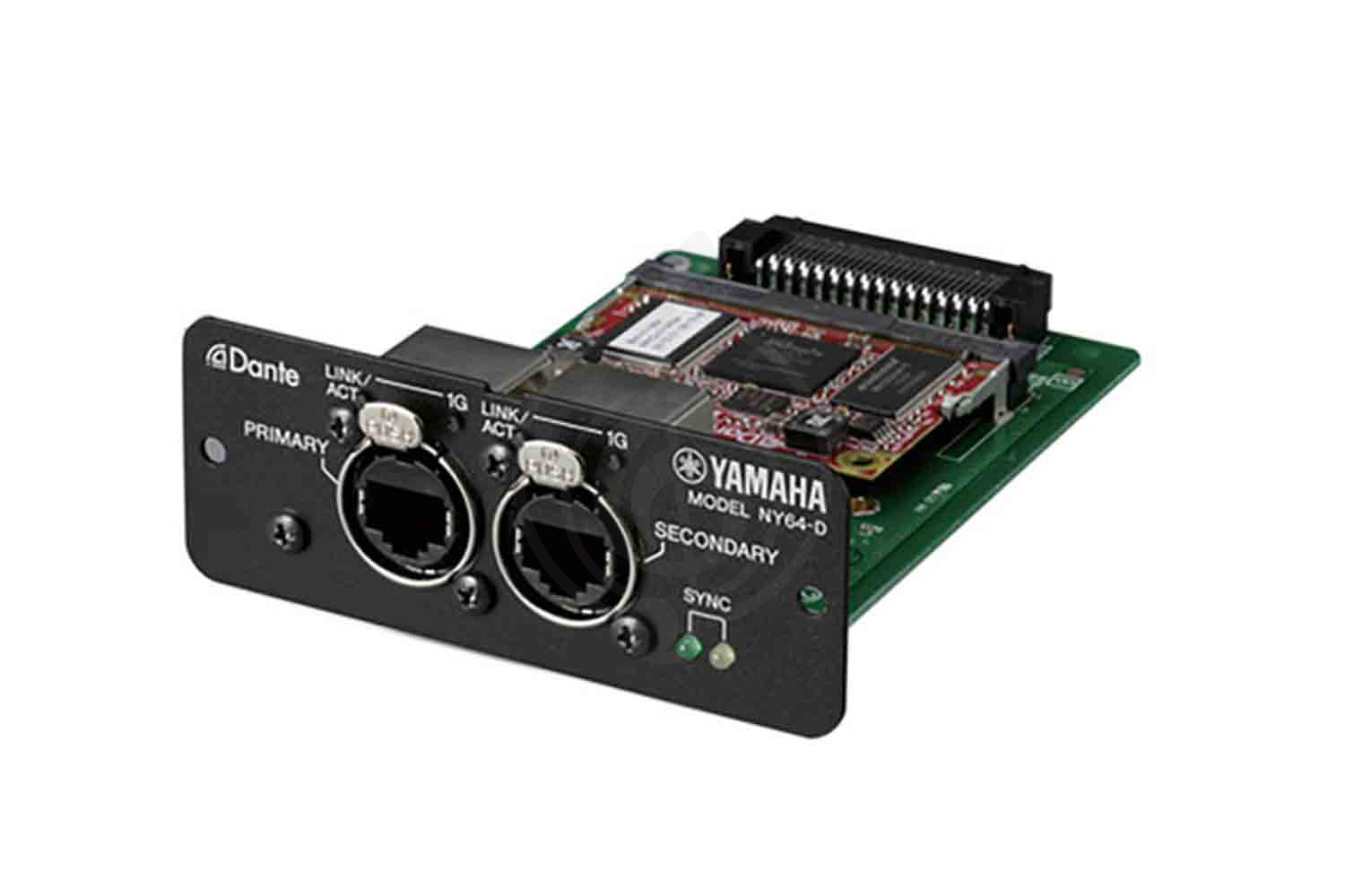 Цифровой микшер YAMAHA NY64-D - Карта расширения Dante - фото 2