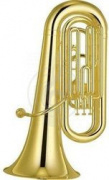 Yamaha YBB-105 - туба in BBb, компактная модель, 3х помповая, 366мм, 16,8мм, Yellow brass - фото 1 Туба Yamaha YBB-105 - туба in BBb, компактная модель, 3х помповая, 366мм, 16,8мм, Yellow brass - фото 1