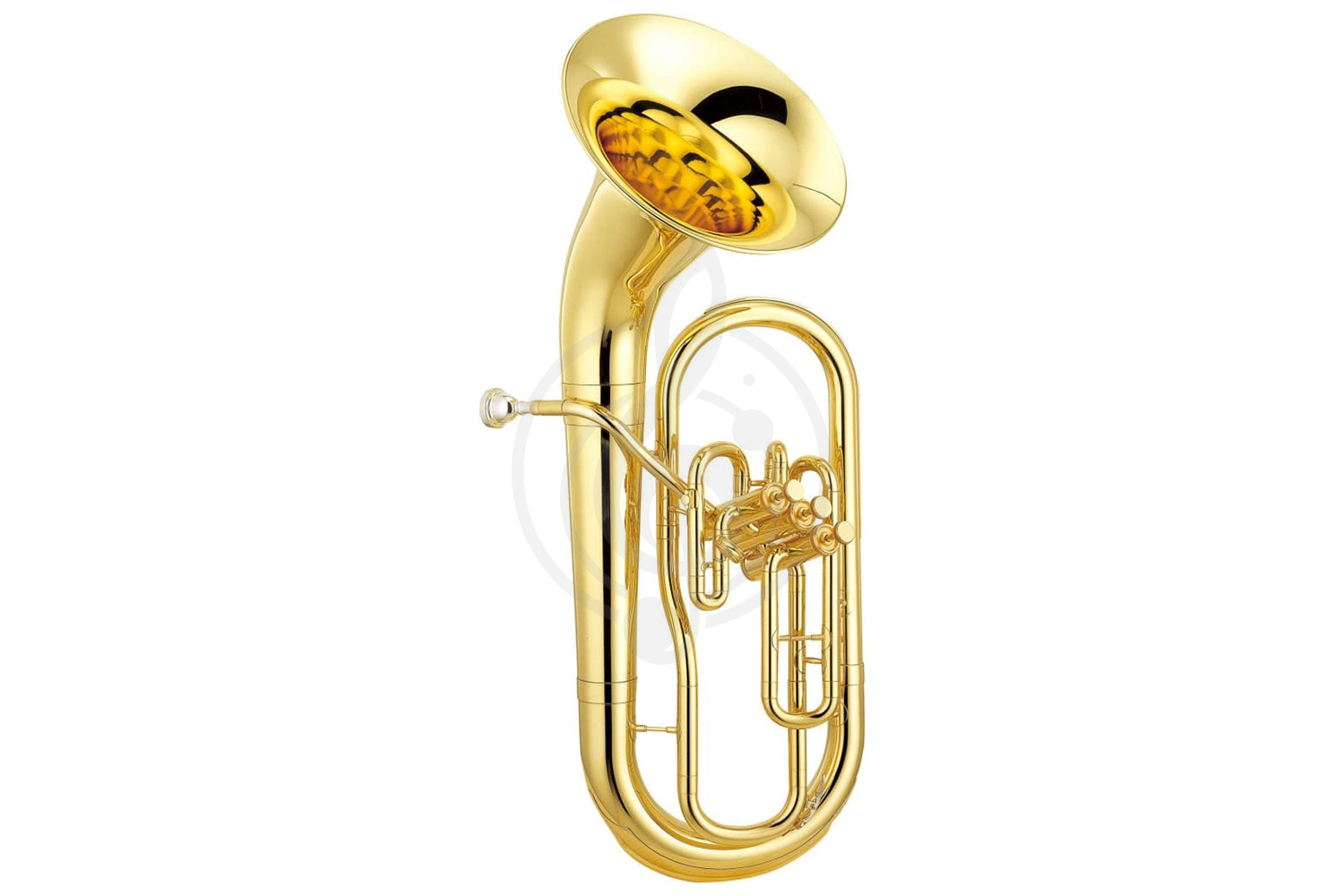 Эуфониум Yamaha YEP-211 - эуфониум (баритон) in B, стандартная модель, 3х помповый, (front-action), лак... - фото 1