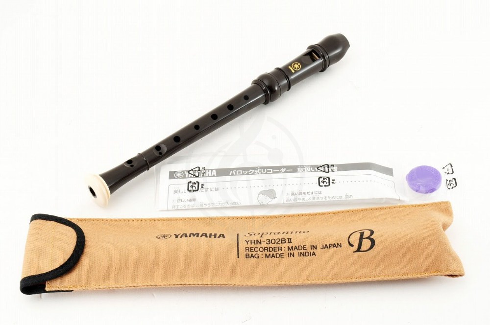 Блокфлейта сопранино Yamaha YRN-302BII - Блок-флейта сопранино - фото 2
