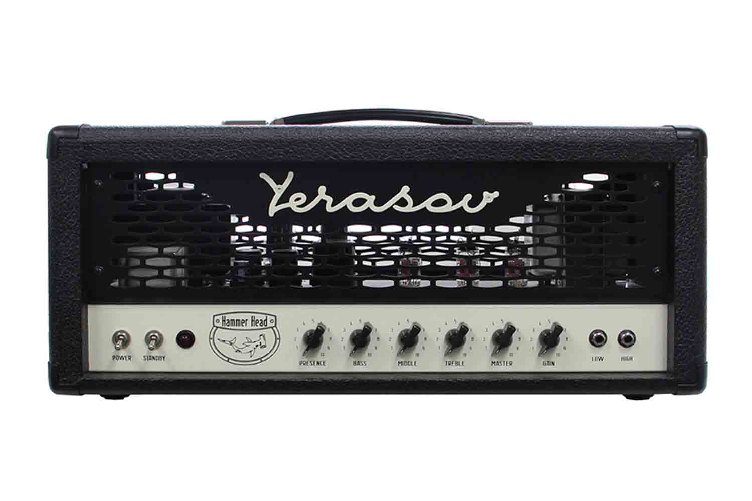 Комбоусилитель для электрогитары Yerasov HAMMER-HEAD Усилитель гитарный ламповый, 50Вт, черный - фото 1