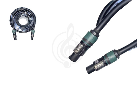Спикерный кабель YES YES-SP002NE-15m - Кабель акустический с разъёмами Neutrik Speakon, 15м - фото 1