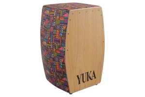 Изображение YUKA CAJ-PVC-FS AZTEC - Кахон с фиксированным подструнником