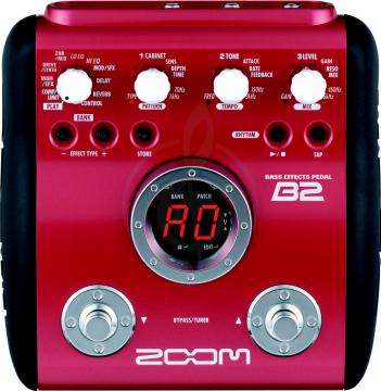 Zoom B2+AC процессор эффектов для бас-гитары. - фото 3 Процессор для бас-гитары Zoom B2+AC процессор эффектов для бас-гитары. - фото 3